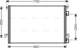 Ava Quality Cooling OLA5397 - Condensatore, Climatizzatore autozon.pro