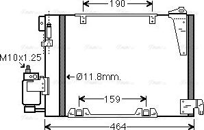 Ava Quality Cooling OLA5250D - Condensatore, Climatizzatore autozon.pro