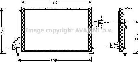 Ava Quality Cooling OLA5209 - Condensatore, Climatizzatore autozon.pro