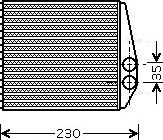 Ava Quality Cooling OLA6355 - Scambiatore calore, Riscaldamento abitacolo autozon.pro