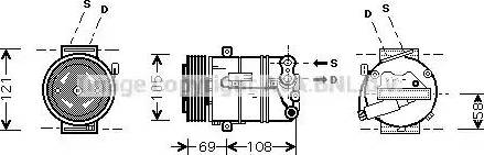 Ava Quality Cooling OL K427 - Compressore, Climatizzatore autozon.pro