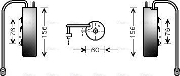 Ava Quality Cooling OL D458 - Essiccatore, Climatizzatore autozon.pro