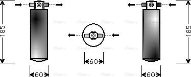 Ava Quality Cooling OL D393 - Essiccatore, Climatizzatore autozon.pro