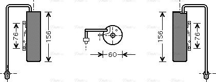 Ava Quality Cooling OL D336 - Essiccatore, Climatizzatore autozon.pro