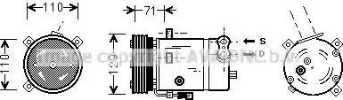 Ava Quality Cooling OL K276 - Compressore, Climatizzatore autozon.pro