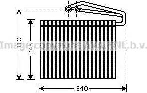 Ava Quality Cooling OL V400 - Evaporatore, Climatizzatore autozon.pro