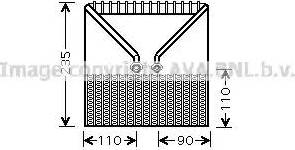 Ava Quality Cooling OL V414 - Evaporatore, Climatizzatore autozon.pro