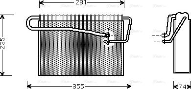 Ava Quality Cooling OL V167 - Evaporatore, Climatizzatore autozon.pro