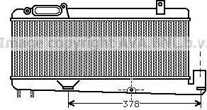 Ava Quality Cooling PE 4144 - Intercooler autozon.pro