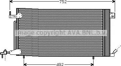 Ava Quality Cooling PE 5187 - Condensatore, Climatizzatore autozon.pro