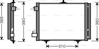 Ava Quality Cooling PE5295D - Condensatore, Climatizzatore autozon.pro