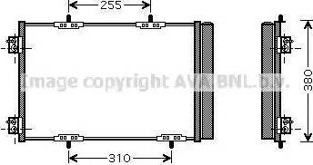 Ava Quality Cooling PE5291D - Condensatore, Climatizzatore autozon.pro