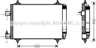 Ava Quality Cooling PE5286D - Condensatore, Climatizzatore autozon.pro