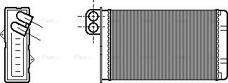 Ava Quality Cooling PE 6015 - Scambiatore calore, Riscaldamento abitacolo autozon.pro