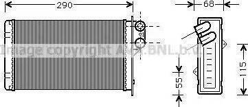 Magneti Marelli 350218202000 - Scambiatore calore, Riscaldamento abitacolo autozon.pro