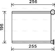 Ava Quality Cooling PE6366 - Scambiatore calore, Riscaldamento abitacolo autozon.pro