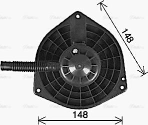 Ava Quality Cooling PE8428 - Ventilatore abitacolo autozon.pro