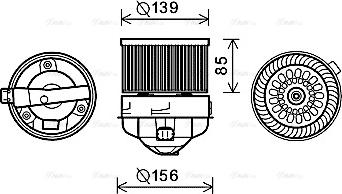 Ava Quality Cooling PE8370 - Ventilatore abitacolo autozon.pro