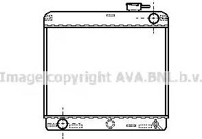 Ava Quality Cooling PE 2071 - Radiatore, Raffreddamento motore autozon.pro