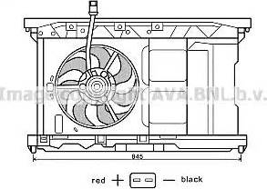 Ava Quality Cooling PE7549 - Ventola, Raffreddamento motore autozon.pro