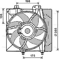 Ava Quality Cooling PE7550 - Ventola, Raffreddamento motore autozon.pro