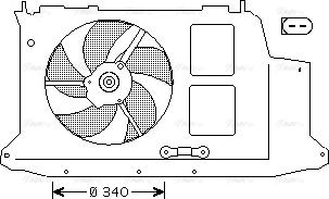 Ava Quality Cooling PE 7532 - Ventola, Raffreddamento motore autozon.pro