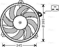 Ava Quality Cooling PE 7525 - Ventola, Raffreddamento motore autozon.pro