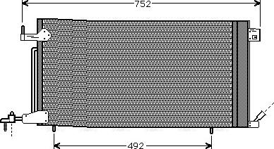 Ava Quality Cooling PEA5187 - Condensatore, Climatizzatore autozon.pro