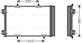 Ava Quality Cooling PEA5291D - Condensatore, Climatizzatore autozon.pro