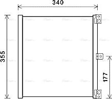 Ava Quality Cooling PR5088 - Condensatore, Climatizzatore autozon.pro