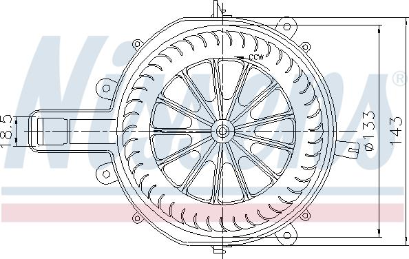 Ava Quality Cooling PR8107 - Ventilatore abitacolo autozon.pro