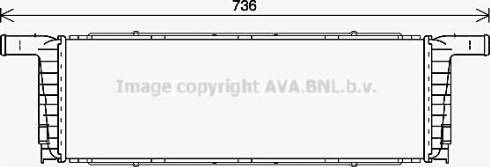 Ava Quality Cooling PR2093 - Radiatore, Raffreddamento motore autozon.pro