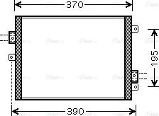 Ava Quality Cooling PRA5052 - Condensatore, Climatizzatore autozon.pro