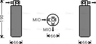 Ava Quality Cooling PRD079 - Essiccatore, Climatizzatore autozon.pro