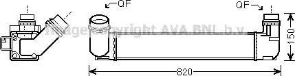 Ava Quality Cooling RT 4412 - Intercooler autozon.pro