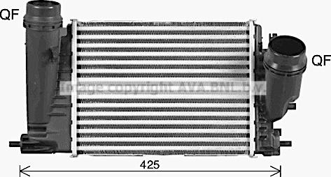 Ava Quality Cooling RT4680 - Intercooler autozon.pro