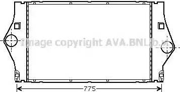 Ava Quality Cooling RT4363 - Intercooler autozon.pro