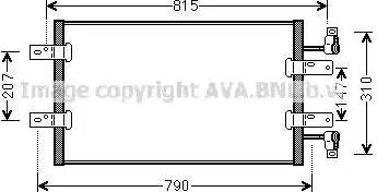 Ava Quality Cooling RT 5451 - Condensatore, Climatizzatore autozon.pro