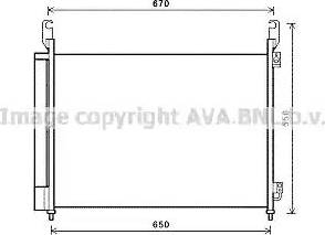 Ava Quality Cooling RT5466D - Condensatore, Climatizzatore autozon.pro