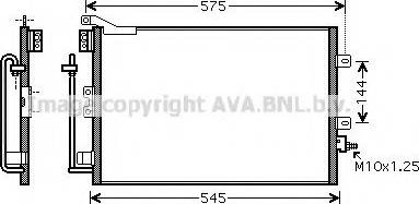 Ava Quality Cooling RT 5395 - Condensatore, Climatizzatore autozon.pro