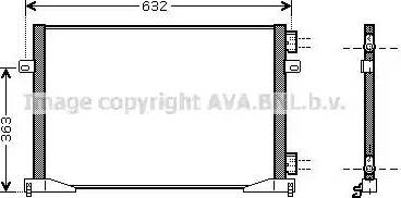 Ava Quality Cooling RT 5391 - Condensatore, Climatizzatore autozon.pro