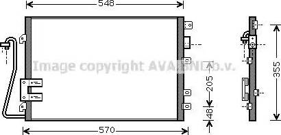 Ava Quality Cooling RT 5340 - Condensatore, Climatizzatore autozon.pro