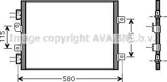 Ava Quality Cooling RT 5341 - Condensatore, Climatizzatore autozon.pro