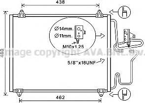 Ava Quality Cooling RT 5248 - Condensatore, Climatizzatore autozon.pro