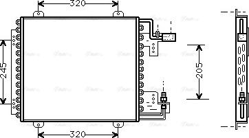 Ava Quality Cooling RT 5210 - Condensatore, Climatizzatore autozon.pro