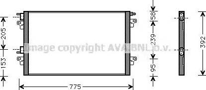 Ava Quality Cooling RT 5280 - Condensatore, Climatizzatore autozon.pro