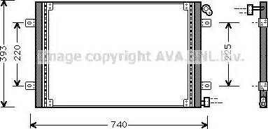 Ava Quality Cooling RT 5234 - Condensatore, Climatizzatore autozon.pro