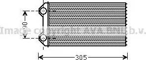 Ava Quality Cooling RT 6439 - Scambiatore calore, Riscaldamento abitacolo autozon.pro