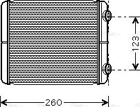 Ava Quality Cooling RT 6344 - Scambiatore calore, Riscaldamento abitacolo autozon.pro