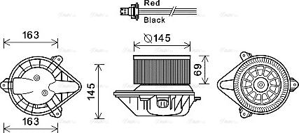 Ava Quality Cooling RT8583 - Ventilatore abitacolo autozon.pro